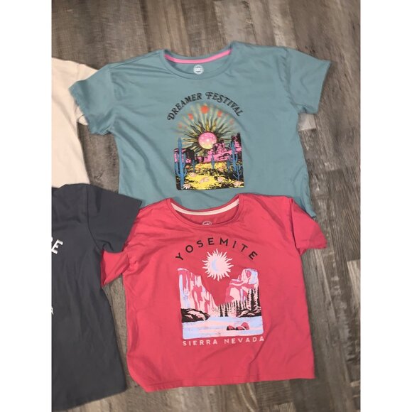 Set Of 4 Graphic T-Shirts Featuring AC/DC Yosemite Dreamer Festival & Breathe Gr - Picture 3 of 5